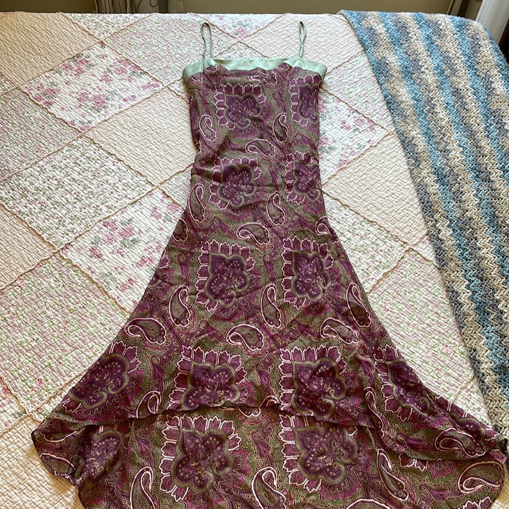 Vintage late 90s early 2000s paisley dress